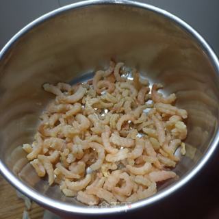 肉沫海米青菜粥的做法步调：2