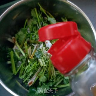 拌青萝卜的做法步调：8