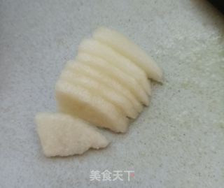 冰糖木樨蒸酥梨的做法步调：3