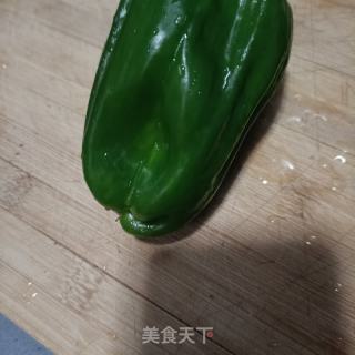皱皮椒炒章鱼腿的做法步调：4