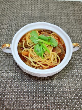 番茄牛腩焖里的做法步调：18