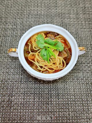 番茄牛腩焖里的做法步调：17