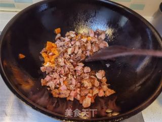 羊腿炒饭的做法步调：6