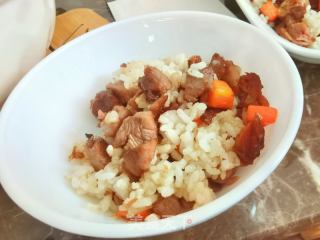羊腿炒饭的做法步调：10