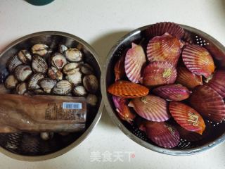 凉拌金针菇小海陈的做法步调：1