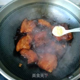 馒头版肉夹馍的做法步调：21