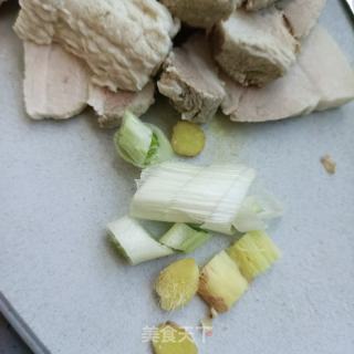 馒头版肉夹馍的做法步调：3