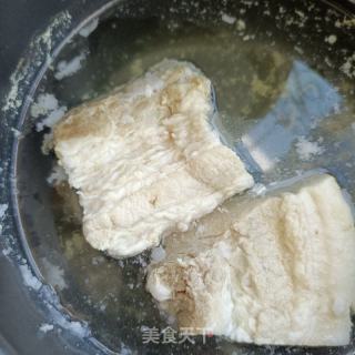 馒头版肉夹馍的做法步调：2