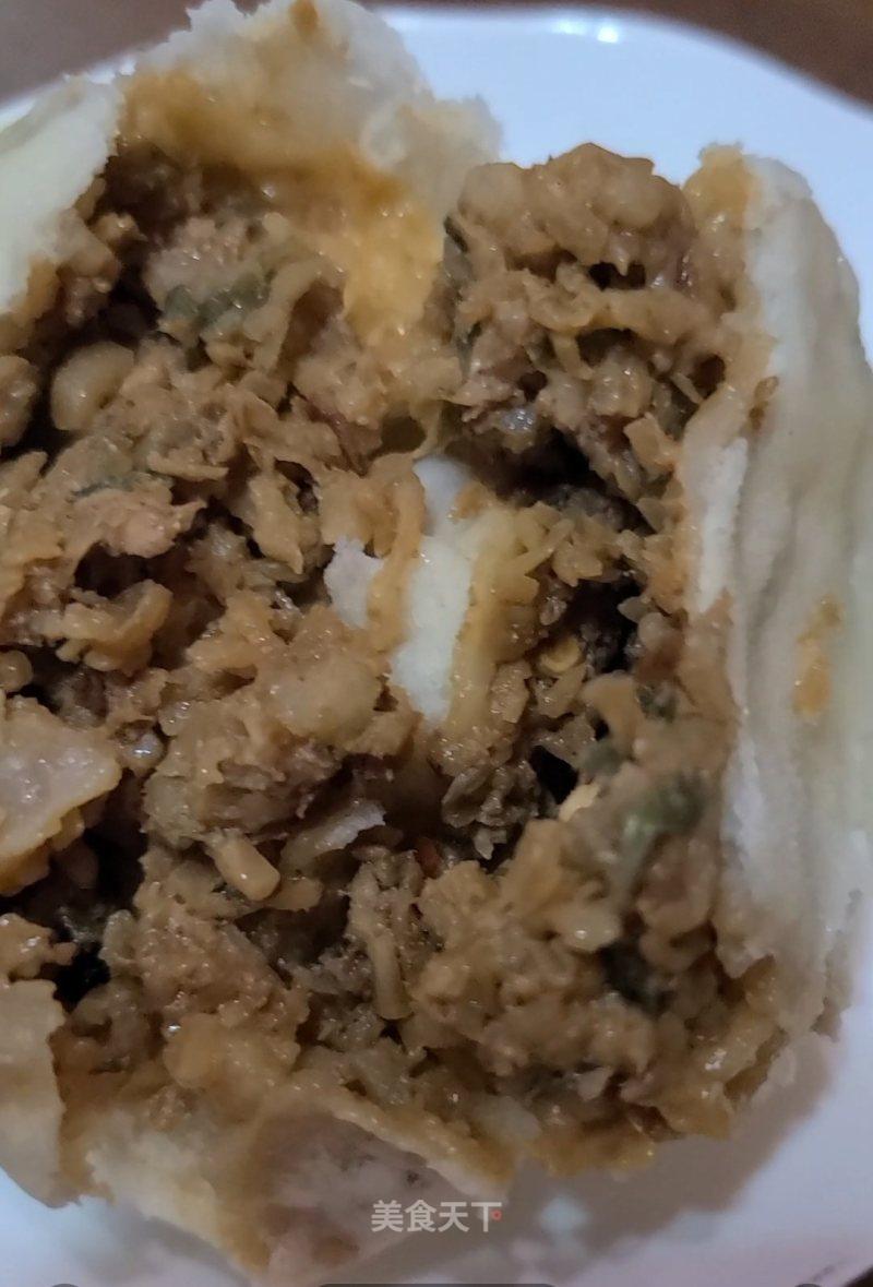 干萝卜丝酱肉包的做法