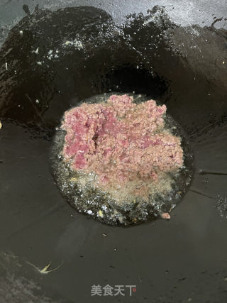 死菜牛肉炒饭的做法步调：7