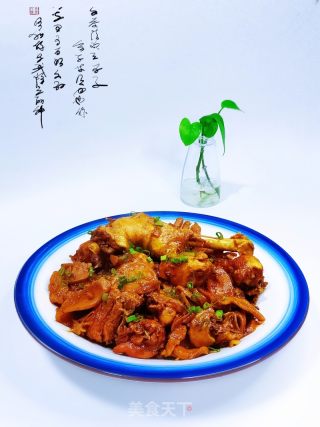 土豆干炖小鸡的做法步调：9