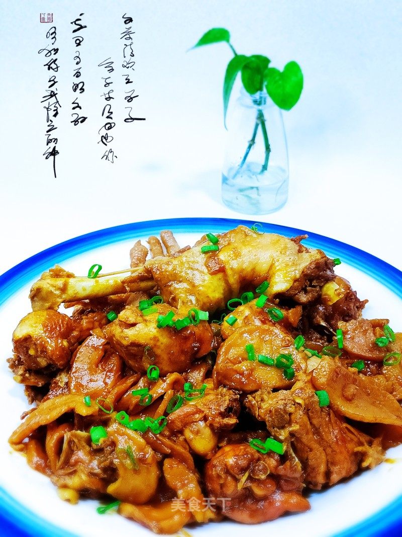 土豆干炖小鸡的做法
