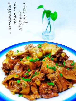 土豆干炖小鸡的做法步调：8
