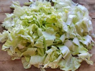 煎卵白菜烧豆腐的做法步调：1