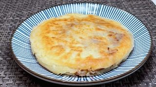 洋葱肉馅收里饼的做法步调：16