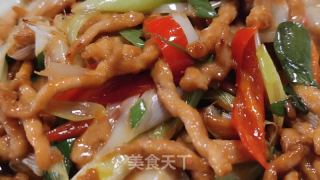 川版葱爆肉丝的做法步调：9