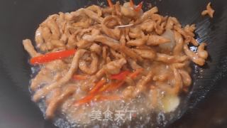 川版葱爆肉丝的做法步调：5