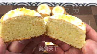 喷鼻橙奶油司康，苦涩橙喷鼻战奶油浓重，带去丰硕条理感。的做法步调：25