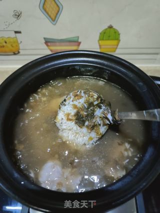 菜干咸骨粥的做法步调：7