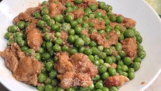 传统川菜豌豆渣肉的做法步调：7