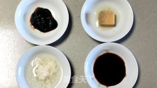 传统川菜豌豆渣肉的做法步调：3