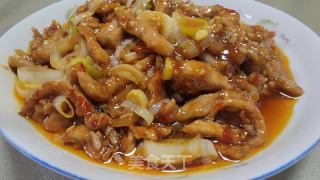 重庆版鱼喷鼻肉丝的做法步调：12