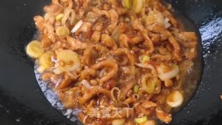 重庆版鱼喷鼻肉丝的做法步调：11