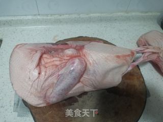 酱雁鹅的做法步调：1