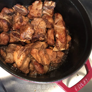 陈皮烧排骨的做法步调：7