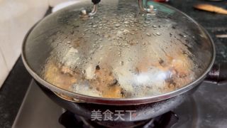 死蚝焖鸡的做法步调：12