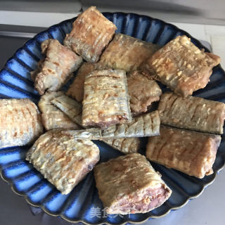 干炸带鱼的做法步调：9