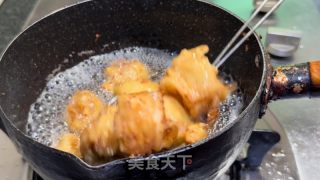 椒盐鱿鱼的做法步调：9