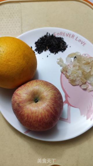 橙子苹果茶的做法步调：1