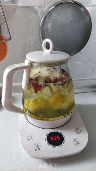 橙子苹果茶的做法步调：5