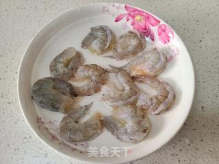 豌豆虾仁的做法步调：4