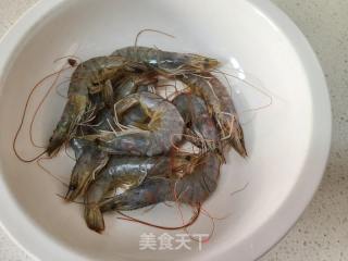 豌豆虾仁的做法步调：3
