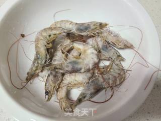 豌豆虾仁的做法步调：2