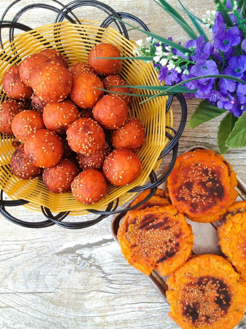 简朴易做的白薯球的做法