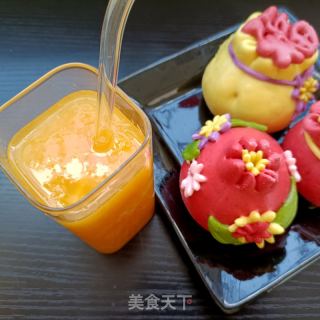 枇杷蜜拌脚挨橙汁的做法步调：8