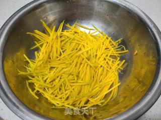 干豆皮炒北瓜丝的做法步调：4