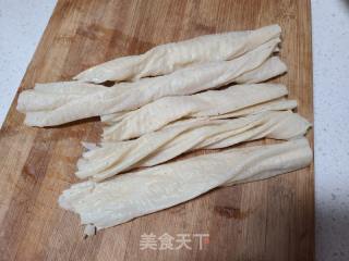 干豆皮炒北瓜丝的做法步调：2