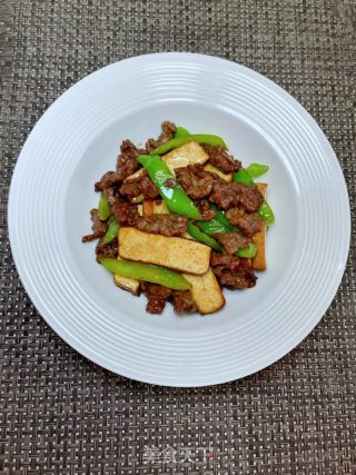 喷鼻干炒牛肉的做法步调：14