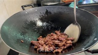 喷鼻干炒牛肉的做法步调：8