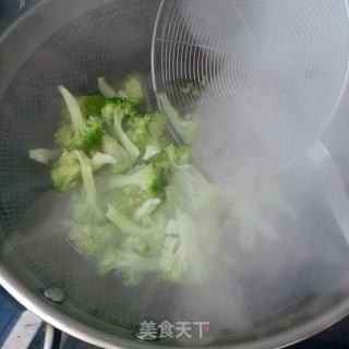 木耳西兰花炒蛋的做法步调：2