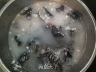 羊肚菌虫草黑鸡汤的做法步调：6