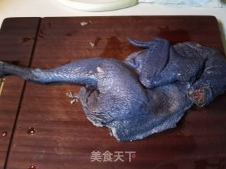 羊肚菌虫草黑鸡汤的做法步调：3