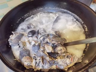 羊肚菌虫草黑鸡汤的做法步调：9