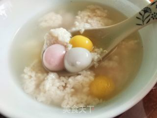 醪糟小汤圆的做法步调：3