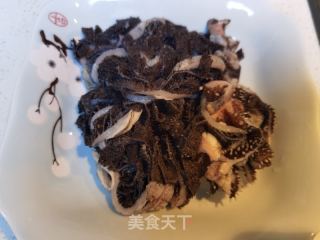 贡菜拌毛肚的做法步调：5