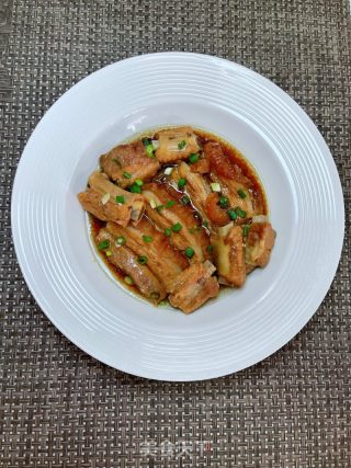 白烧扣肉排骨的做法步调：12